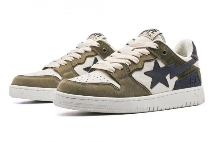 Bape SK8 Bapesta Low Top Sneakers