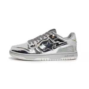 BAPE Foil BAPESTA Low Top Sneakers