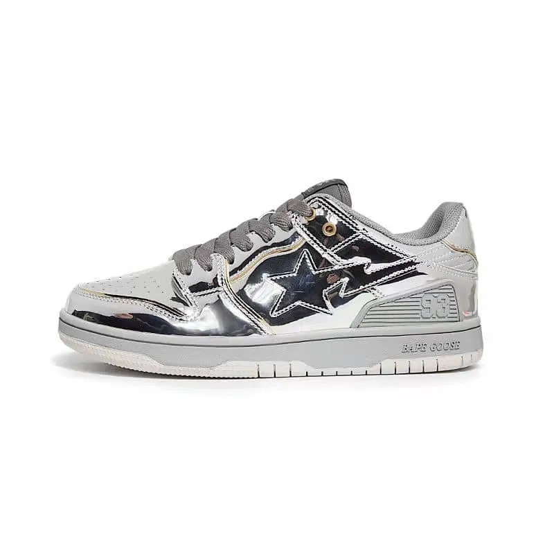 BAPE Foil BAPESTA Low Top Sneakers
