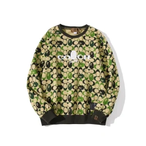 BAPE x COACH Green Monogram Sweater